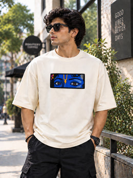 KRISHNA EYE – PREMIUM EMBROIDERY OVERSIZED