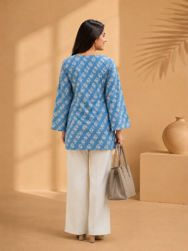 Women's wear Trendy Short Kurti Tunic Top | Casual Ethnic Wear by Ksyle Outfit