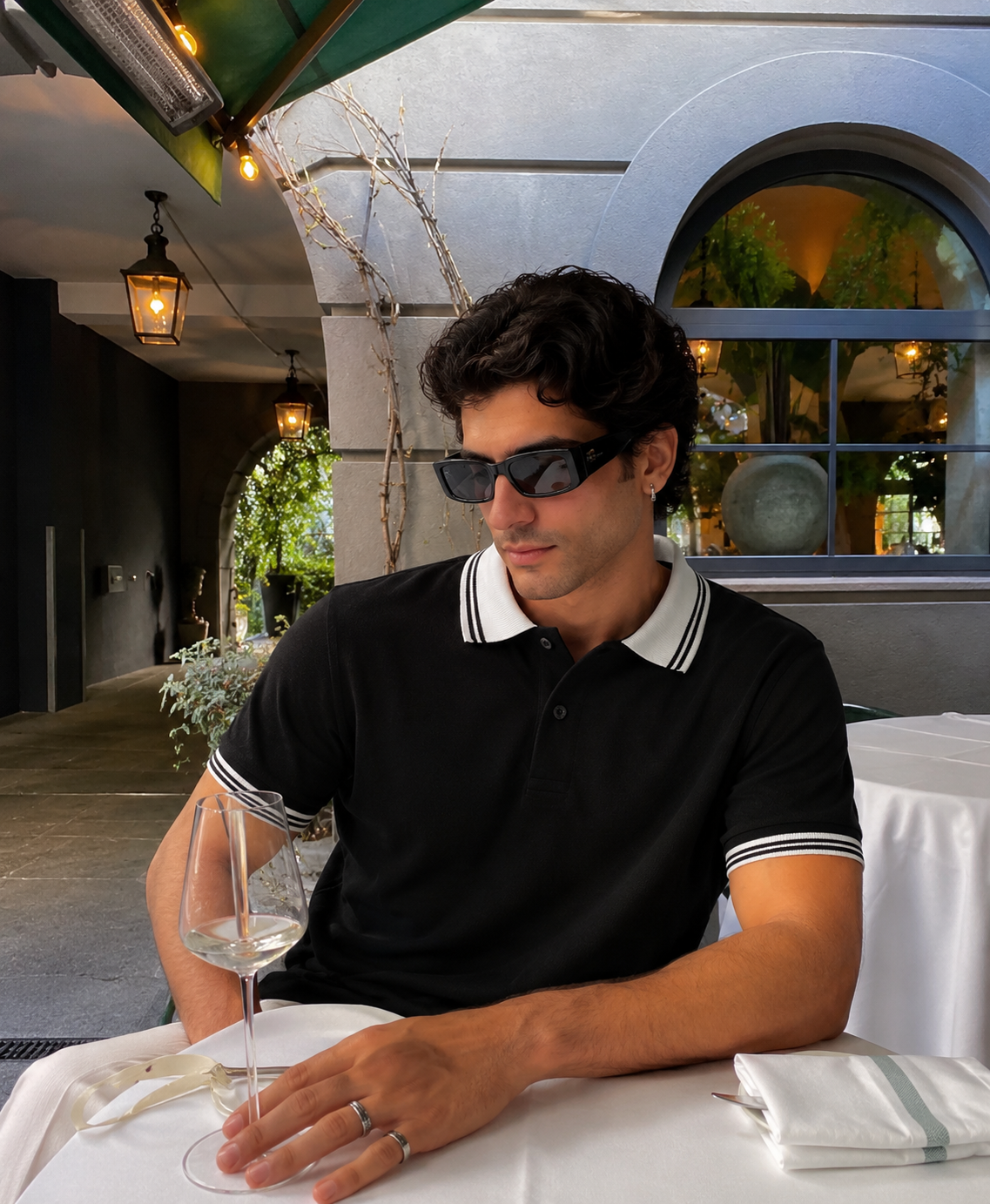 Men’s Classic Black Polo T-Shirt
