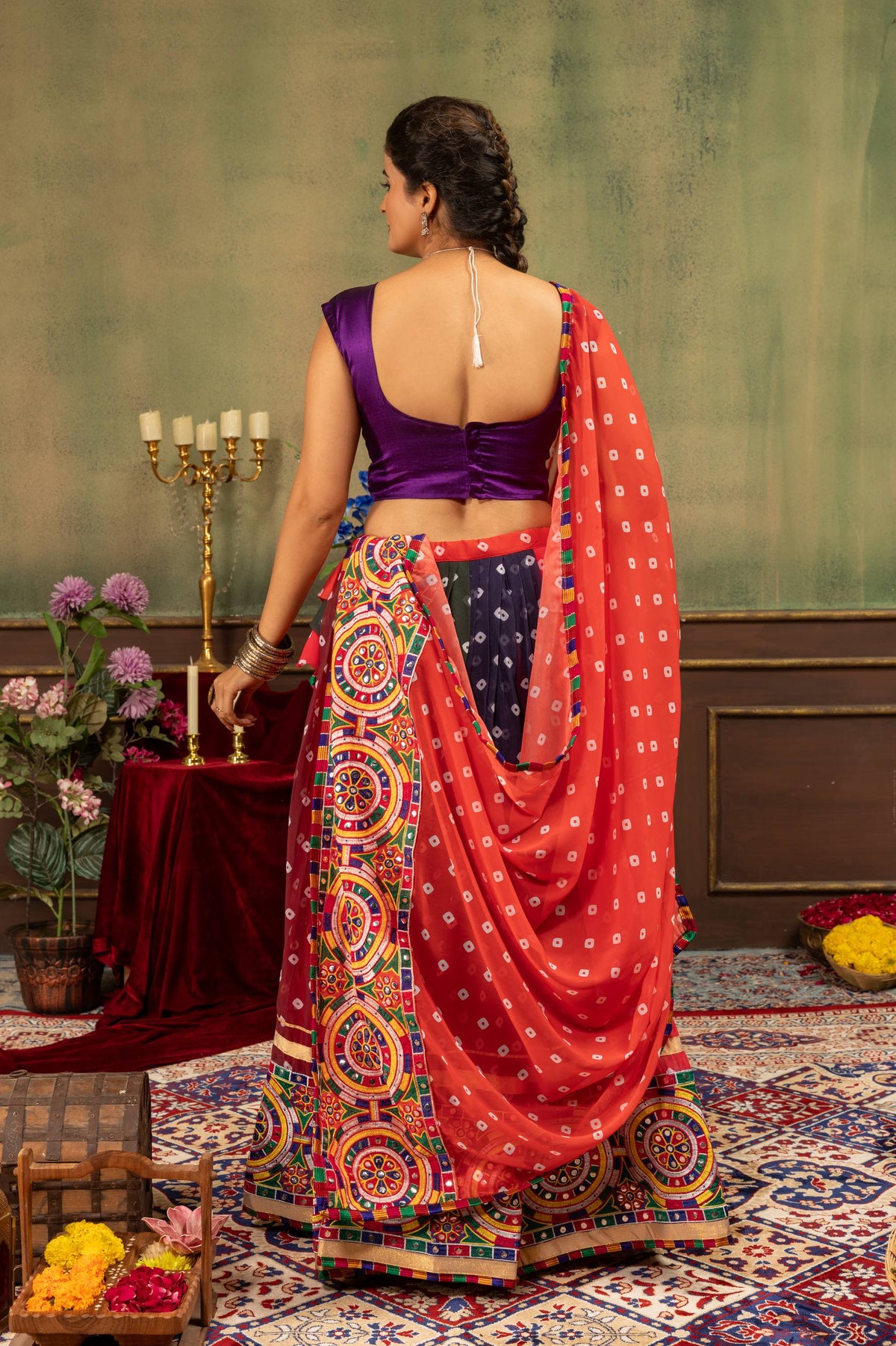 Traditional Gujarati Navratri Lehenga Choli